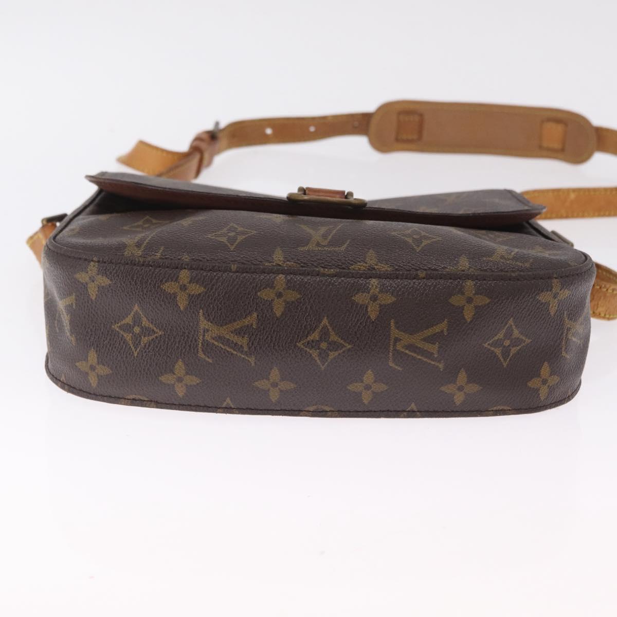 LOUIS VUITTON Monogram Saint Cloud Shoulder Bag 2 Set LV Auth BA16762