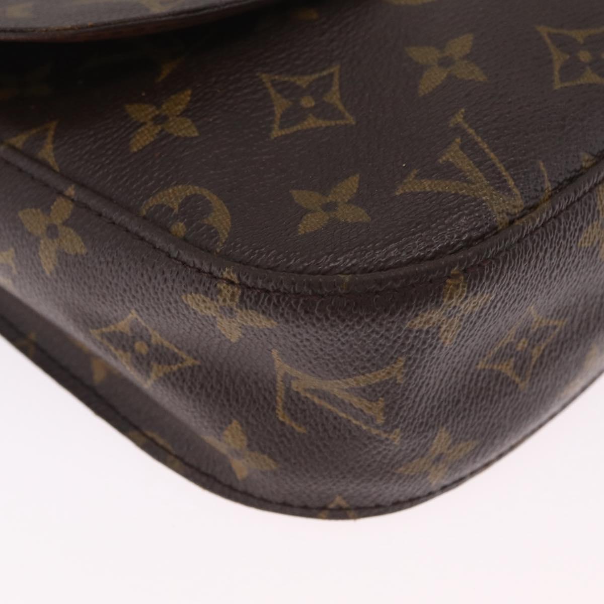 LOUIS VUITTON Monogram Saint Cloud Shoulder Bag 2 Set LV Auth BA16762