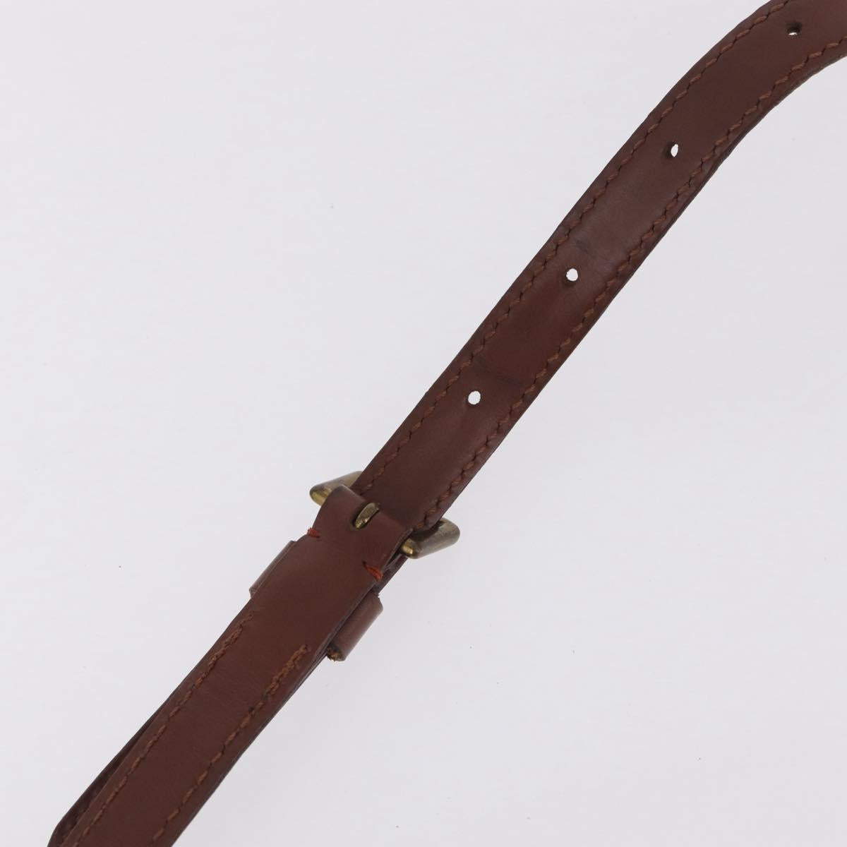 LOUIS VUITTON Monogram Porte Documents Bandouliere Bag M53338 LV Auth BA16765