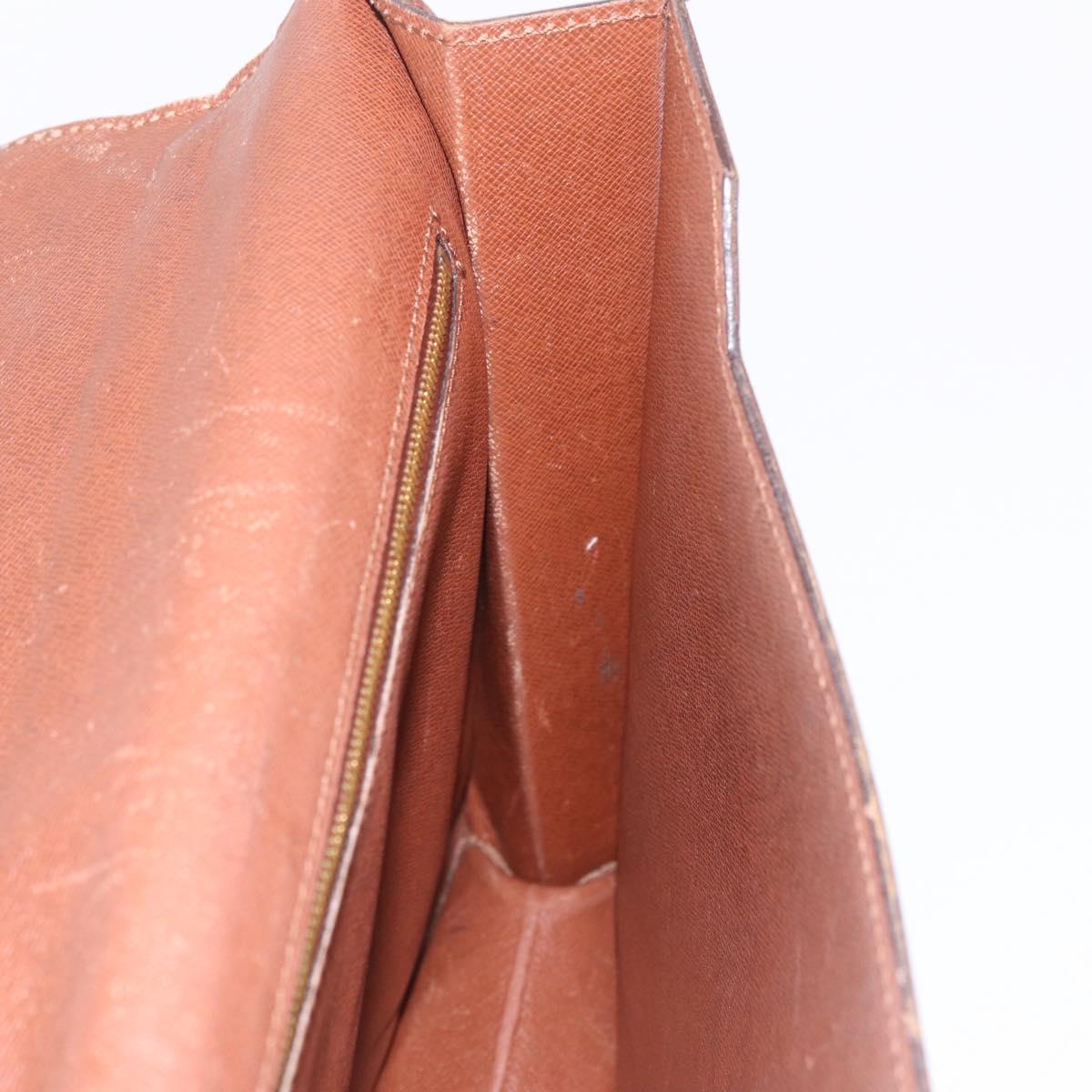 LOUIS VUITTON Monogram Porte Documents Bandouliere Bag M53338 LV Auth BA16765