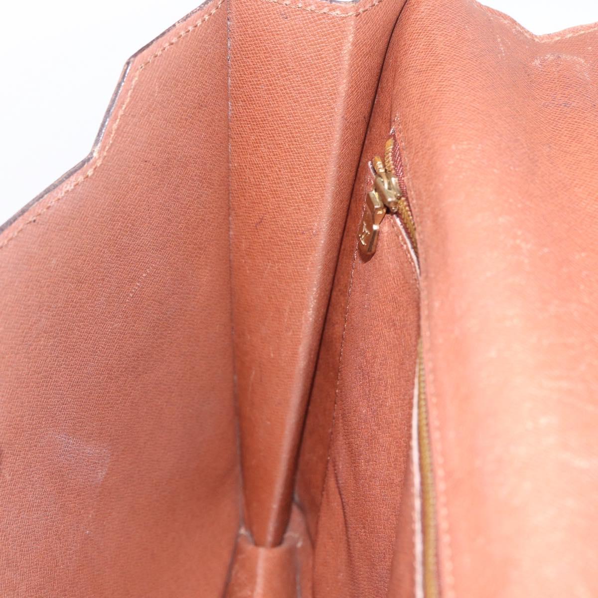 LOUIS VUITTON Monogram Porte Documents Bandouliere Bag M53338 LV Auth BA16765