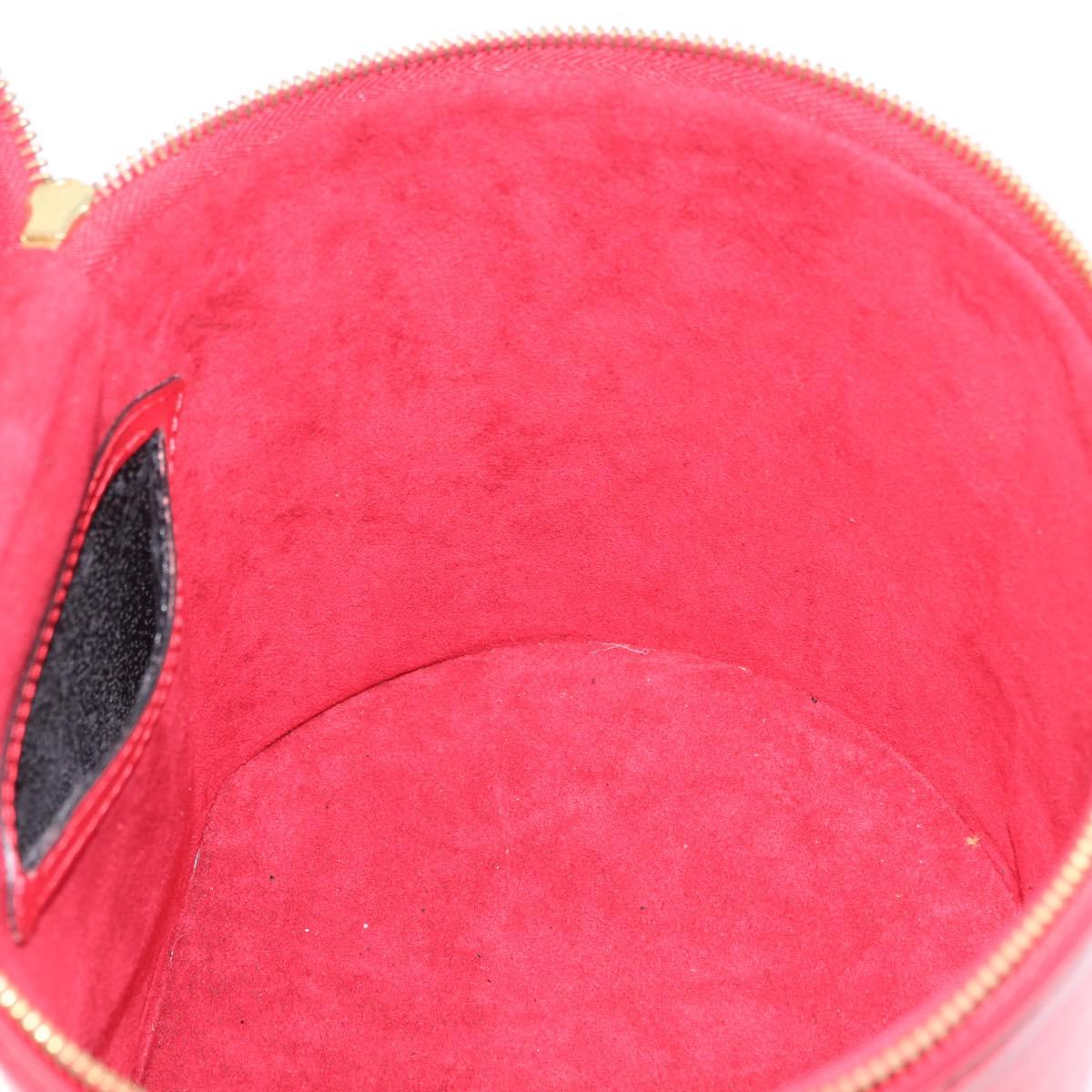 LOUIS VUITTON Epi Cannes Hand Bag Red M48037 LV Auth BA16772A