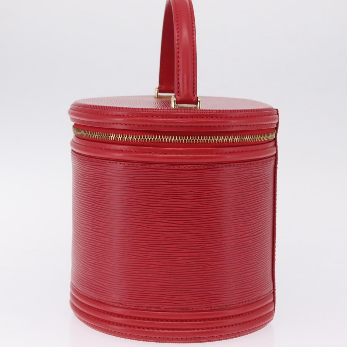 LOUIS VUITTON Epi Cannes Hand Bag Red M48037 LV Auth BA16772A