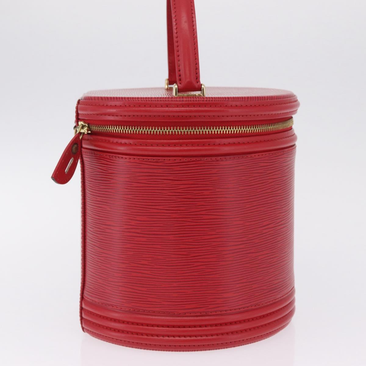 LOUIS VUITTON Epi Cannes Hand Bag Red M48037 LV Auth BA16772A