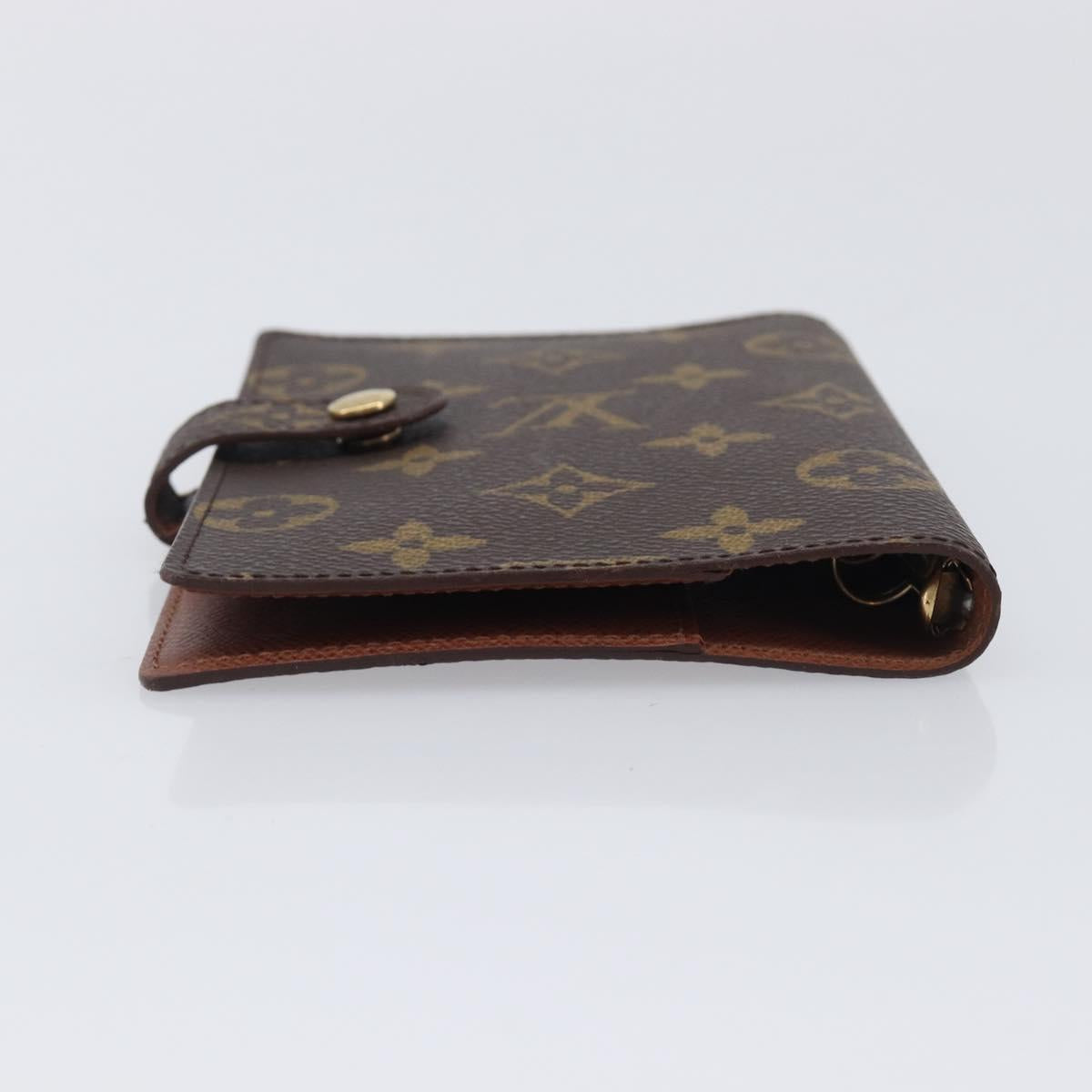 LOUIS VUITTON Monogram Agenda PM Day Planner Cover R20005 LV Auth BA16773
