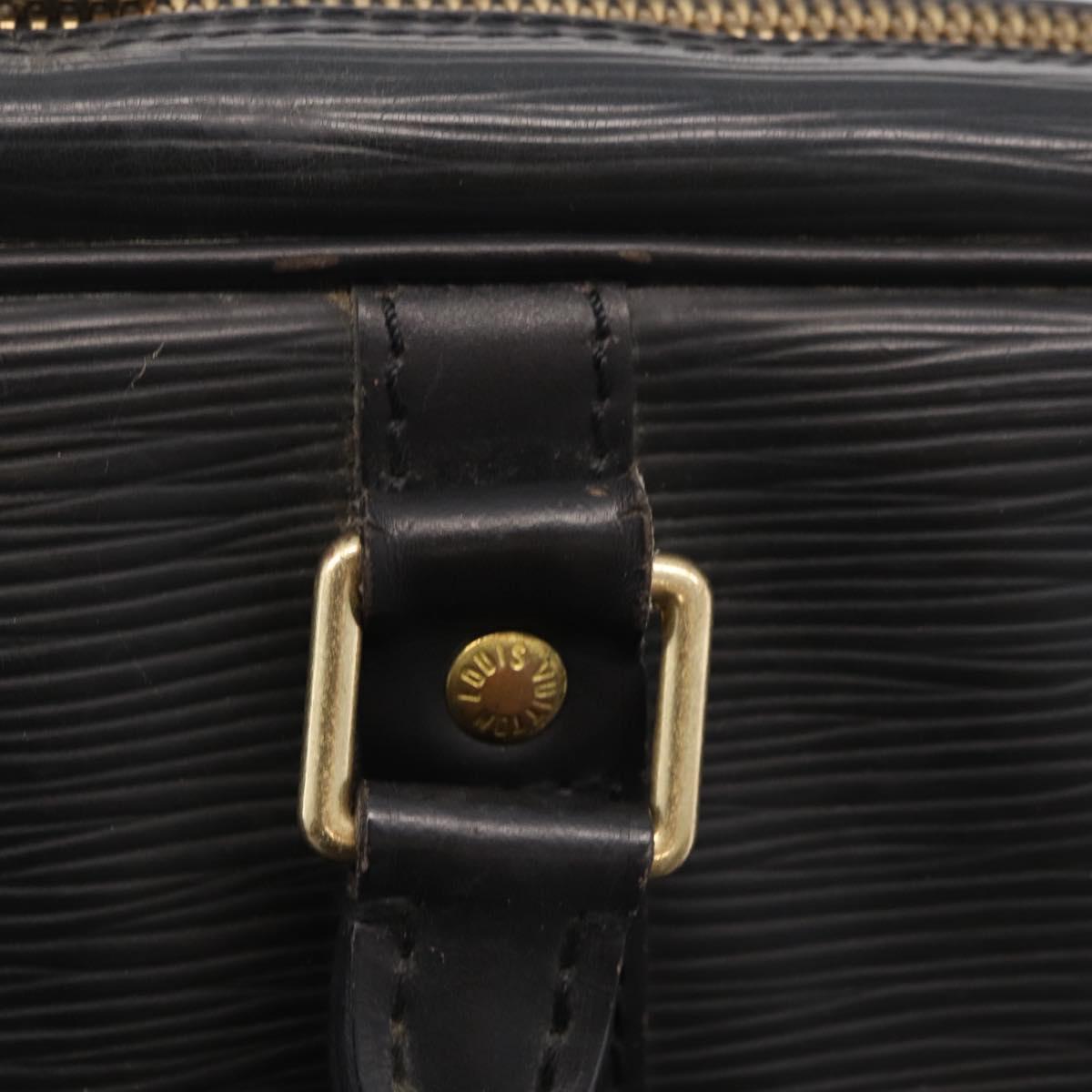 LOUIS VUITTON Epi Porte Documents Voyage Business Bag Black M54472 Auth BA16779