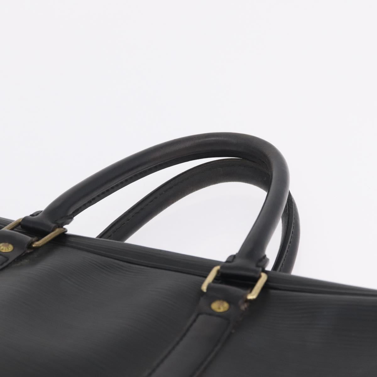 LOUIS VUITTON Epi Porte Documents Voyage Business Bag Black M54472 Auth BA16779