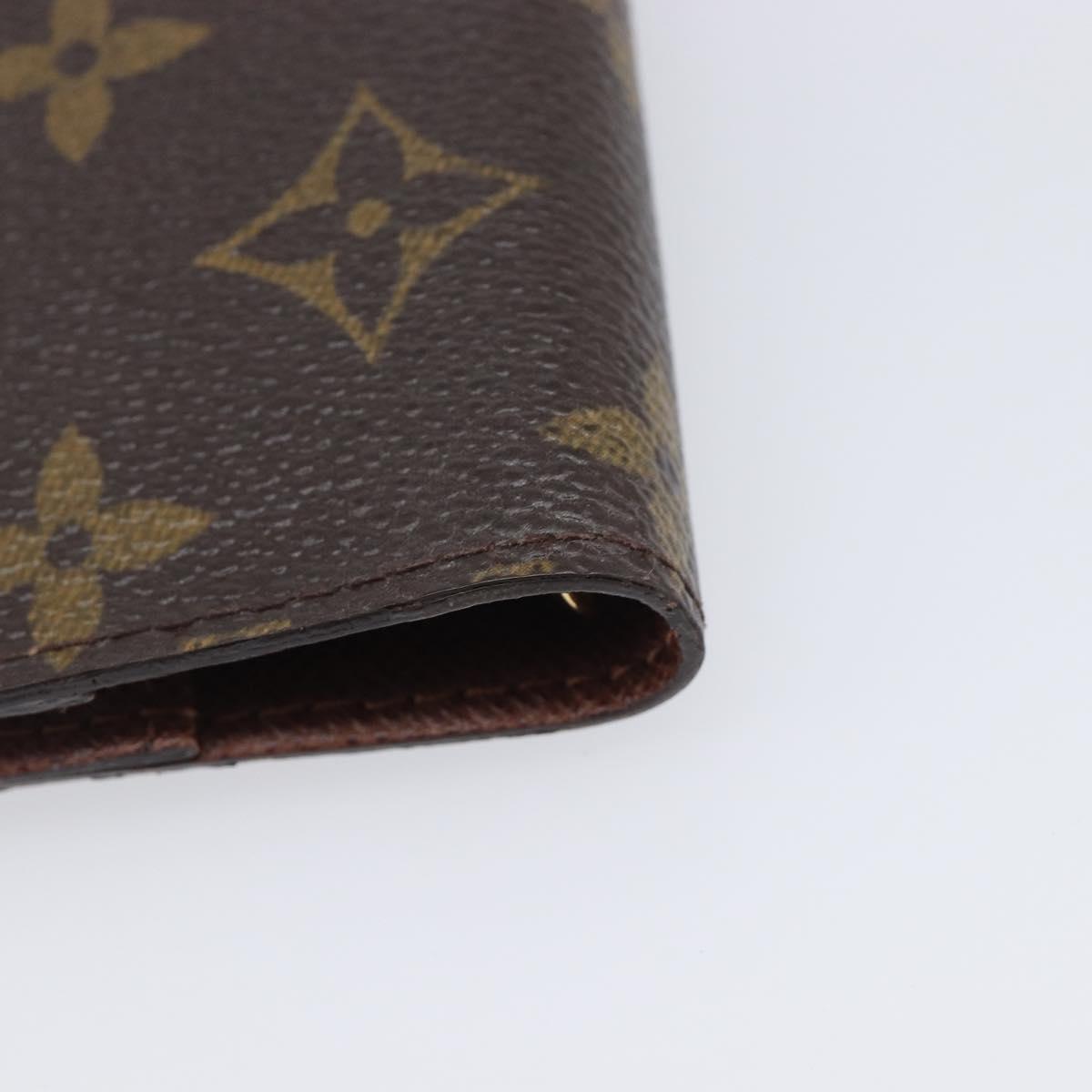 LOUIS VUITTON Monogram Panda Agenda PM Day Planner Cover R20011 LV Auth BA16793V