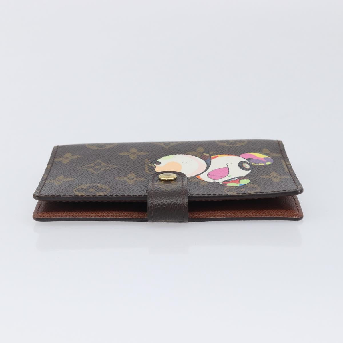 LOUIS VUITTON Monogram Panda Agenda PM Day Planner Cover R20011 LV Auth BA16793V