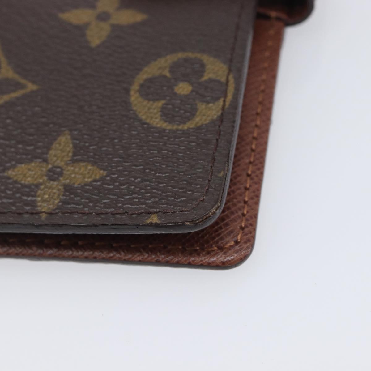 LOUIS VUITTON Monogram Panda Agenda PM Day Planner Cover R20011 LV Auth BA16793V