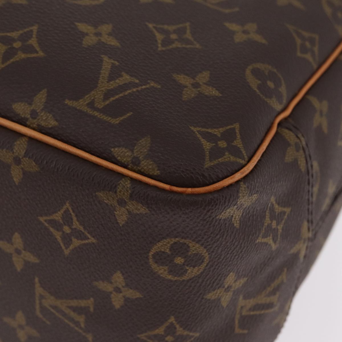 LOUIS VUITTON Monogram Deauville Hand Bag M47270 LV Auth BA16794