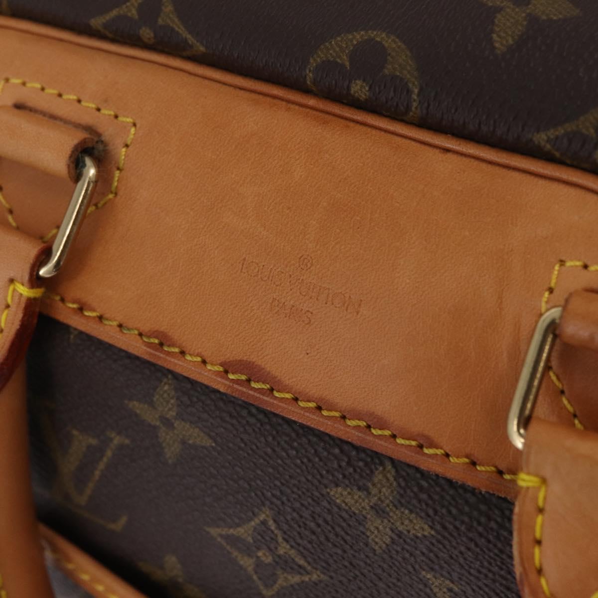 LOUIS VUITTON Monogram Deauville Hand Bag M47270 LV Auth BA16794
