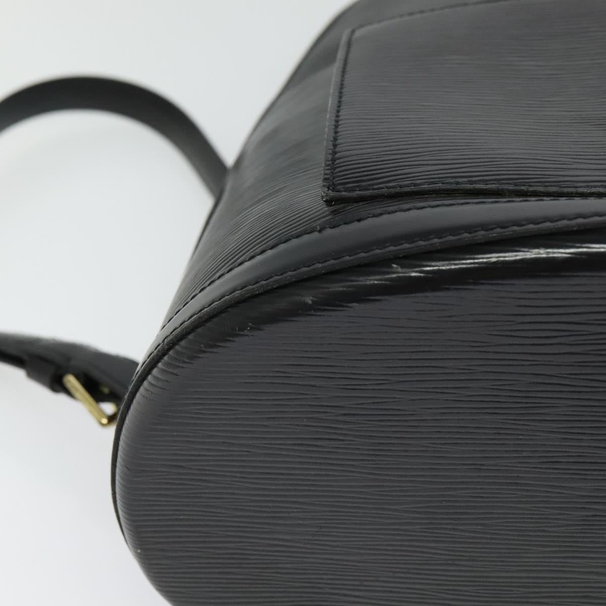 LOUIS VUITTON Epi Coblanc Shoulder Bag Black M52292 LV Auth BA168