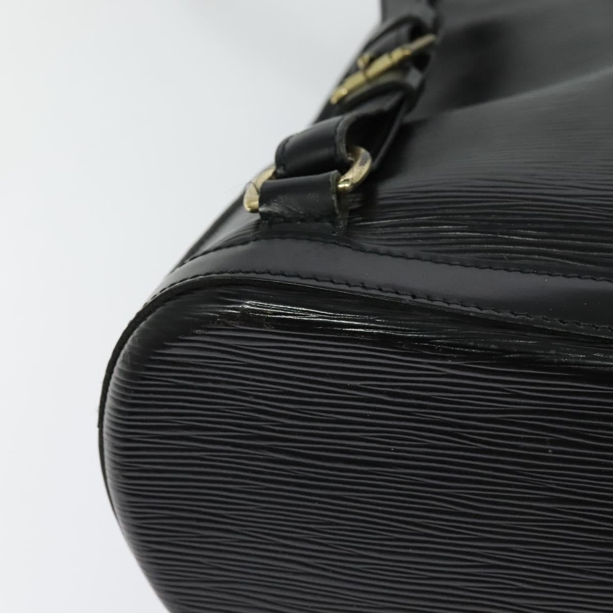 LOUIS VUITTON Epi Coblanc Shoulder Bag Black M52292 LV Auth BA168