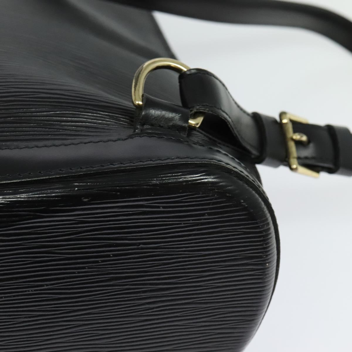 LOUIS VUITTON Epi Coblanc Shoulder Bag Black M52292 LV Auth BA168