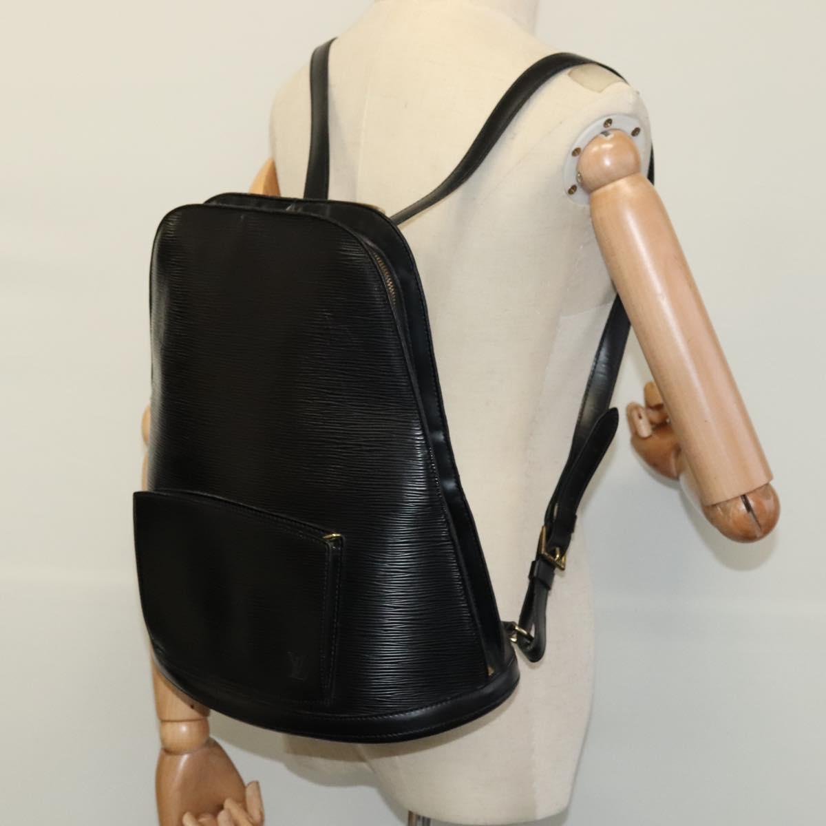 LOUIS VUITTON Epi Coblanc Shoulder Bag Black M52292 LV Auth BA168