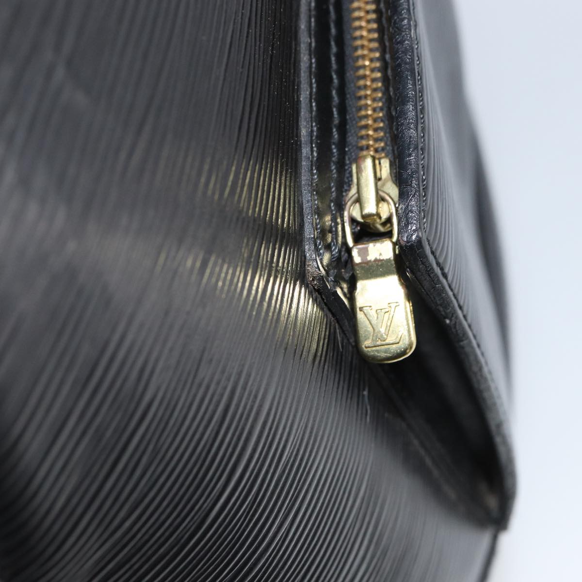 LOUIS VUITTON Epi Coblanc Shoulder Bag Black M52292 LV Auth BA168