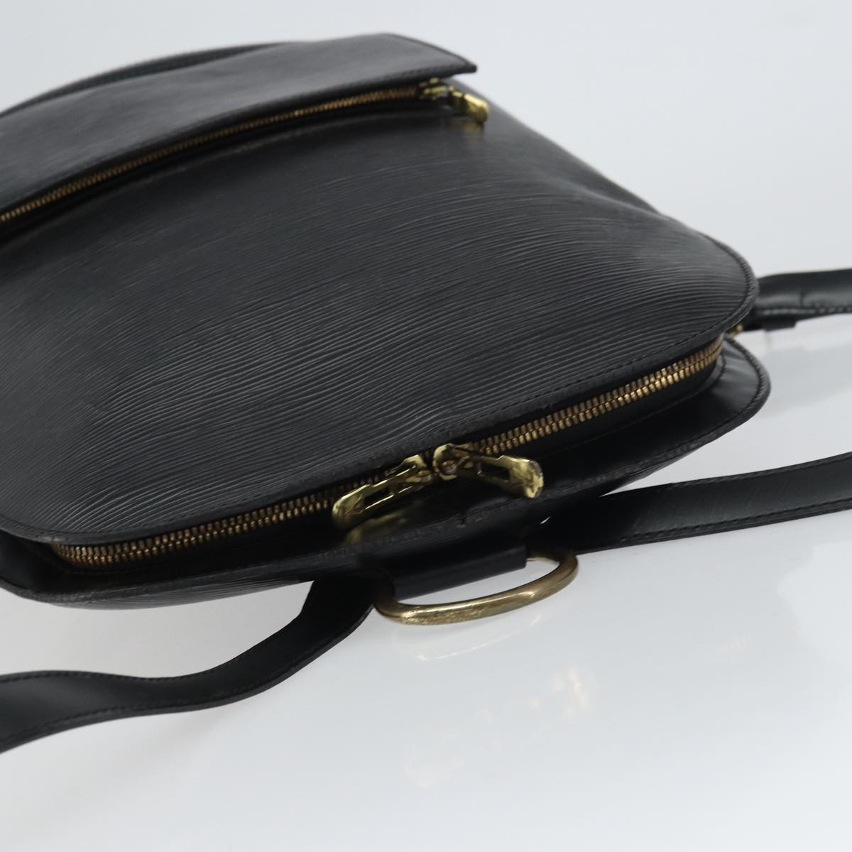 LOUIS VUITTON Epi Coblanc Shoulder Bag Black M52292 LV Auth BA168