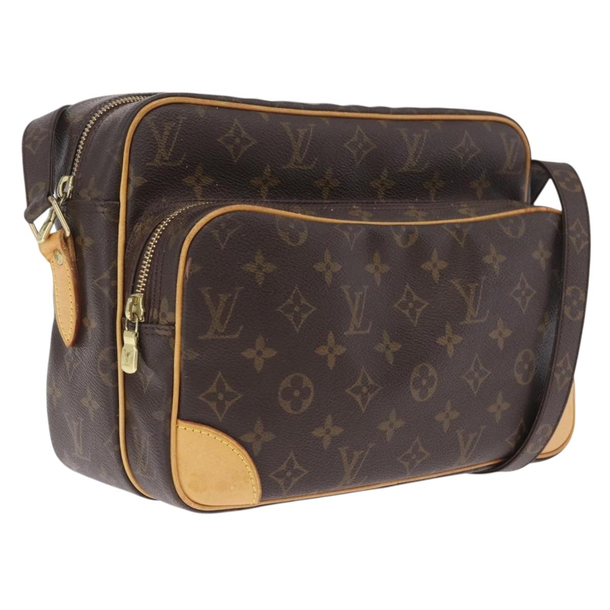 LOUIS VUITTON Monogram Nile Shoulder Bag M45244 LV Auth BA16800A