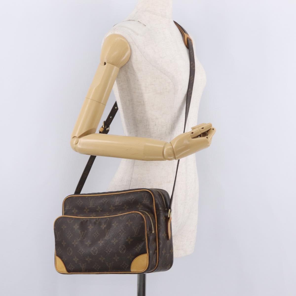 LOUIS VUITTON Monogram Nile Shoulder Bag M45244 LV Auth BA16800A