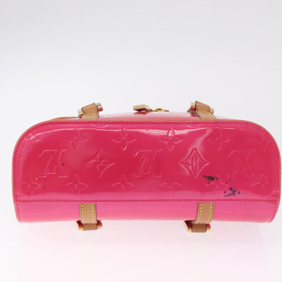 LOUIS VUITTON Monogram Vernis Sullivan Horizontal GM Pink M91267 Auth BA16803