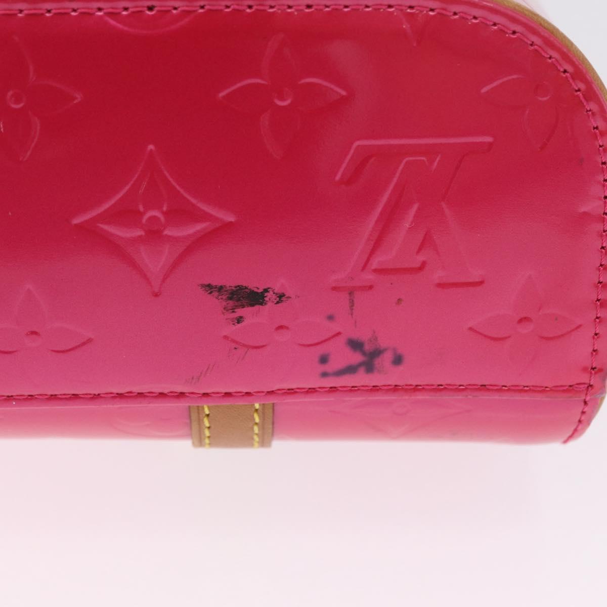 LOUIS VUITTON Monogram Vernis Sullivan Horizontal GM Pink M91267 Auth BA16803