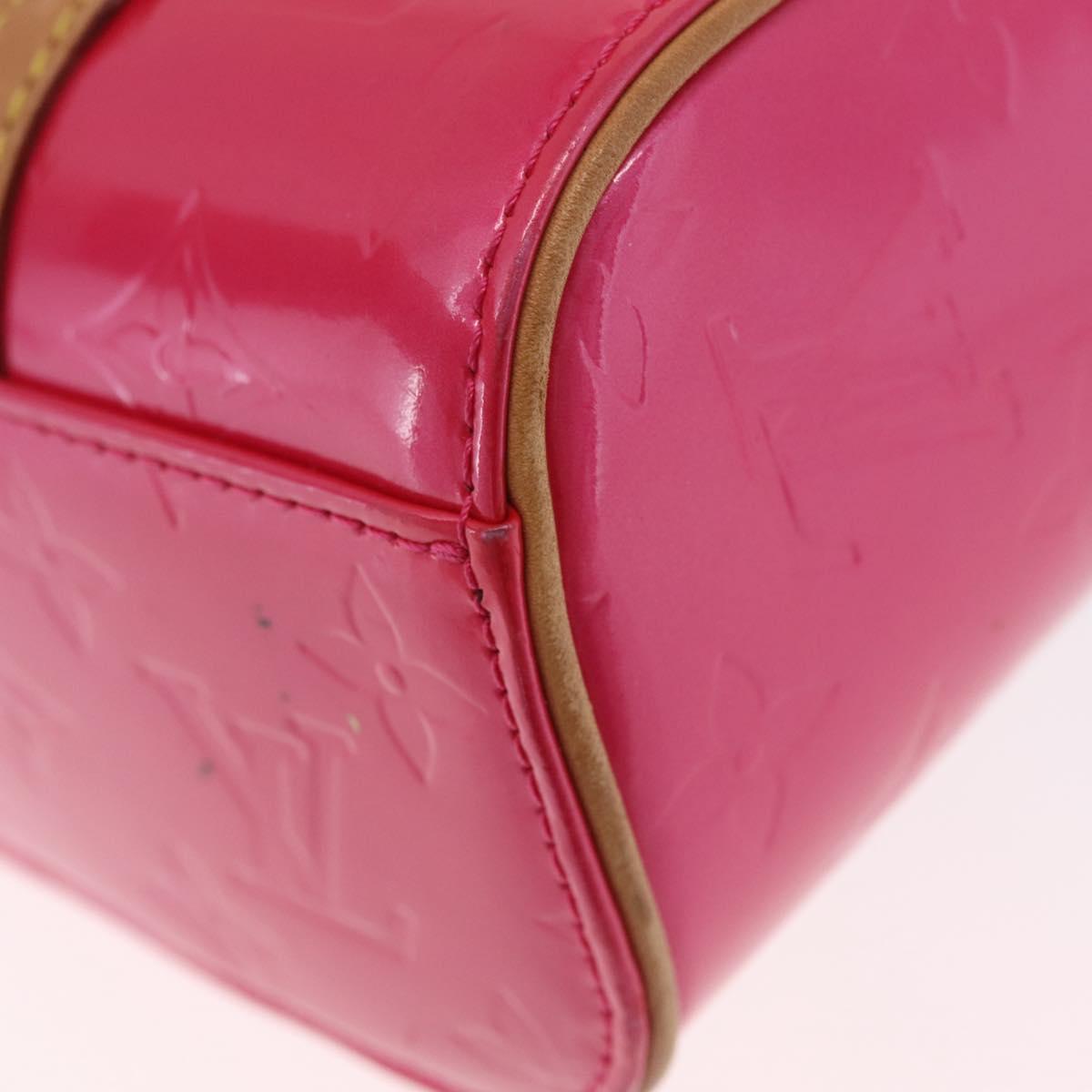 LOUIS VUITTON Monogram Vernis Sullivan Horizontal GM Pink M91267 Auth BA16803