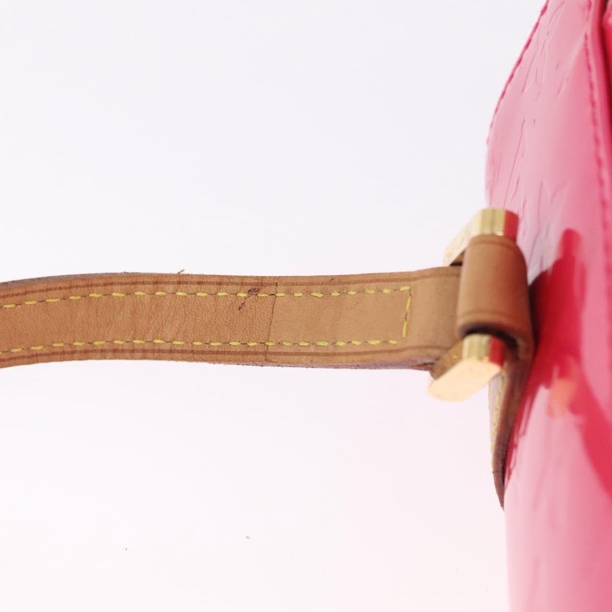 LOUIS VUITTON Monogram Vernis Sullivan Horizontal GM Pink M91267 Auth BA16803