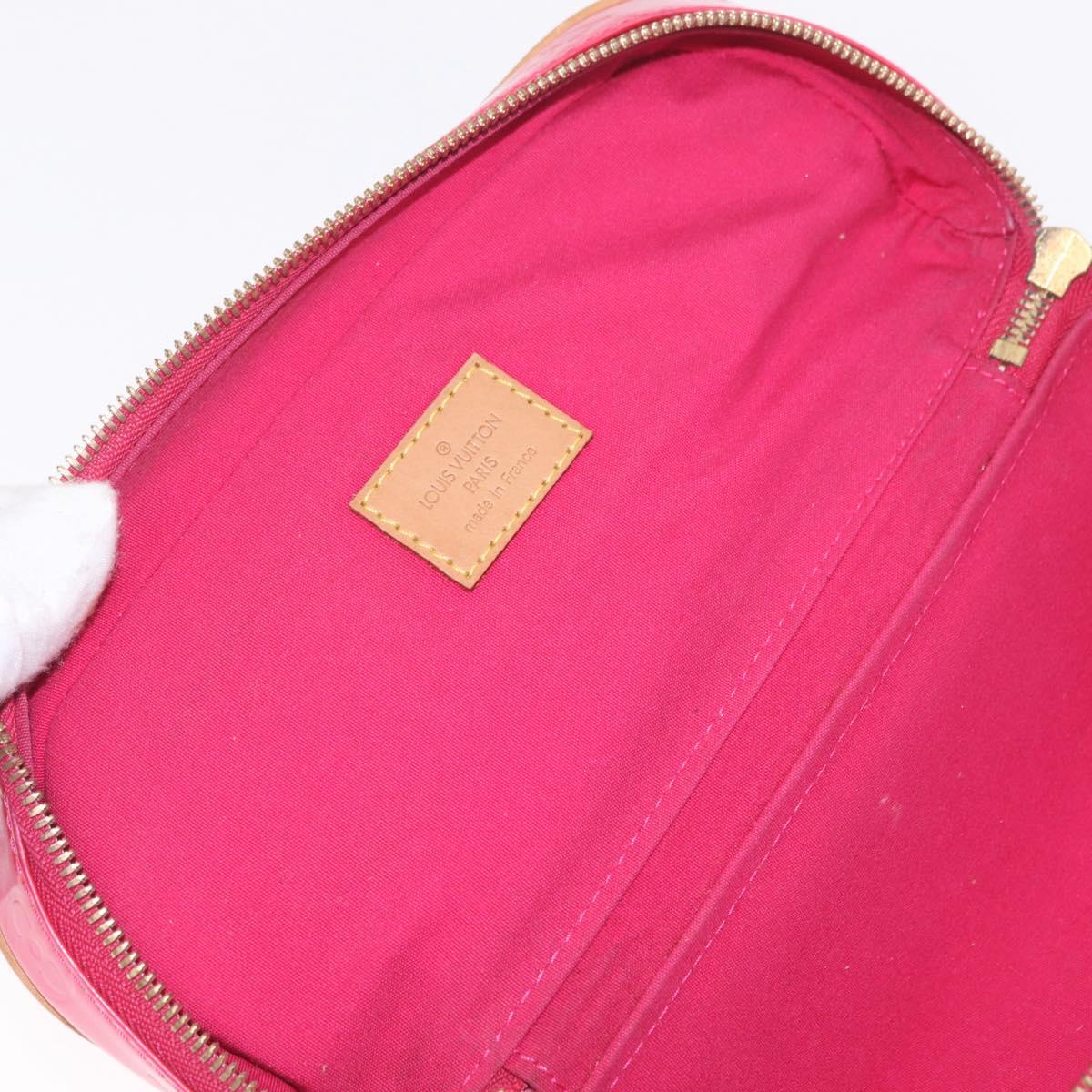 LOUIS VUITTON Monogram Vernis Sullivan Horizontal GM Pink M91267 Auth BA16803