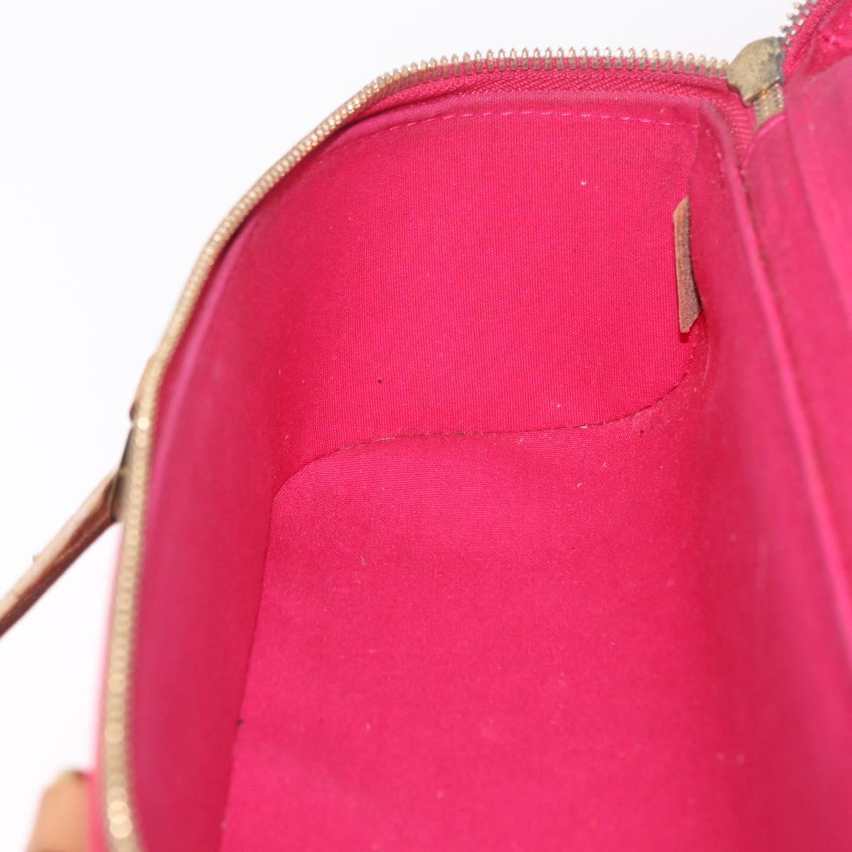 LOUIS VUITTON Monogram Vernis Sullivan Horizontal GM Pink M91267 Auth BA16803