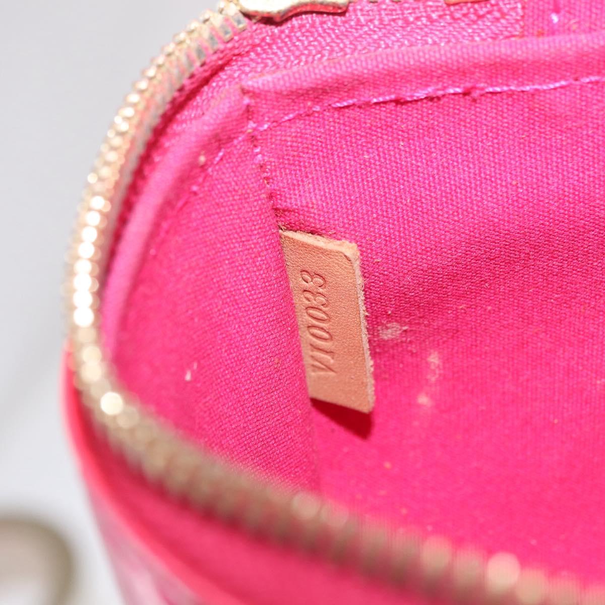 LOUIS VUITTON Monogram Vernis Sullivan Horizontal GM Pink M91267 Auth BA16803