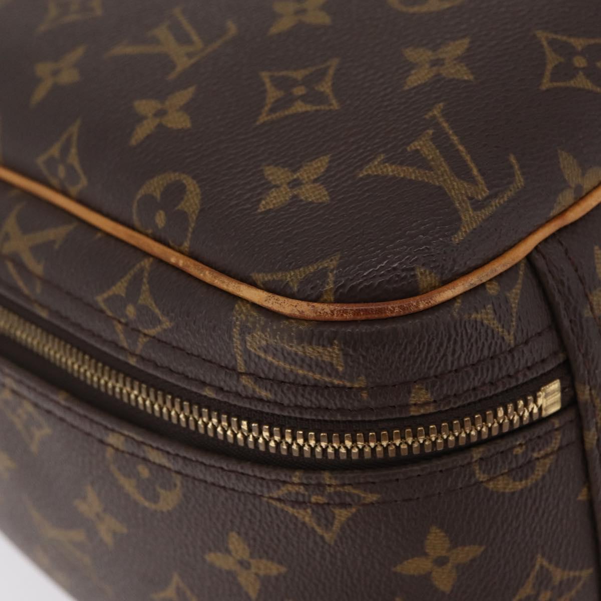LOUIS VUITTON Monogram Excursion Hand Bag M41450 LV Auth BA16805