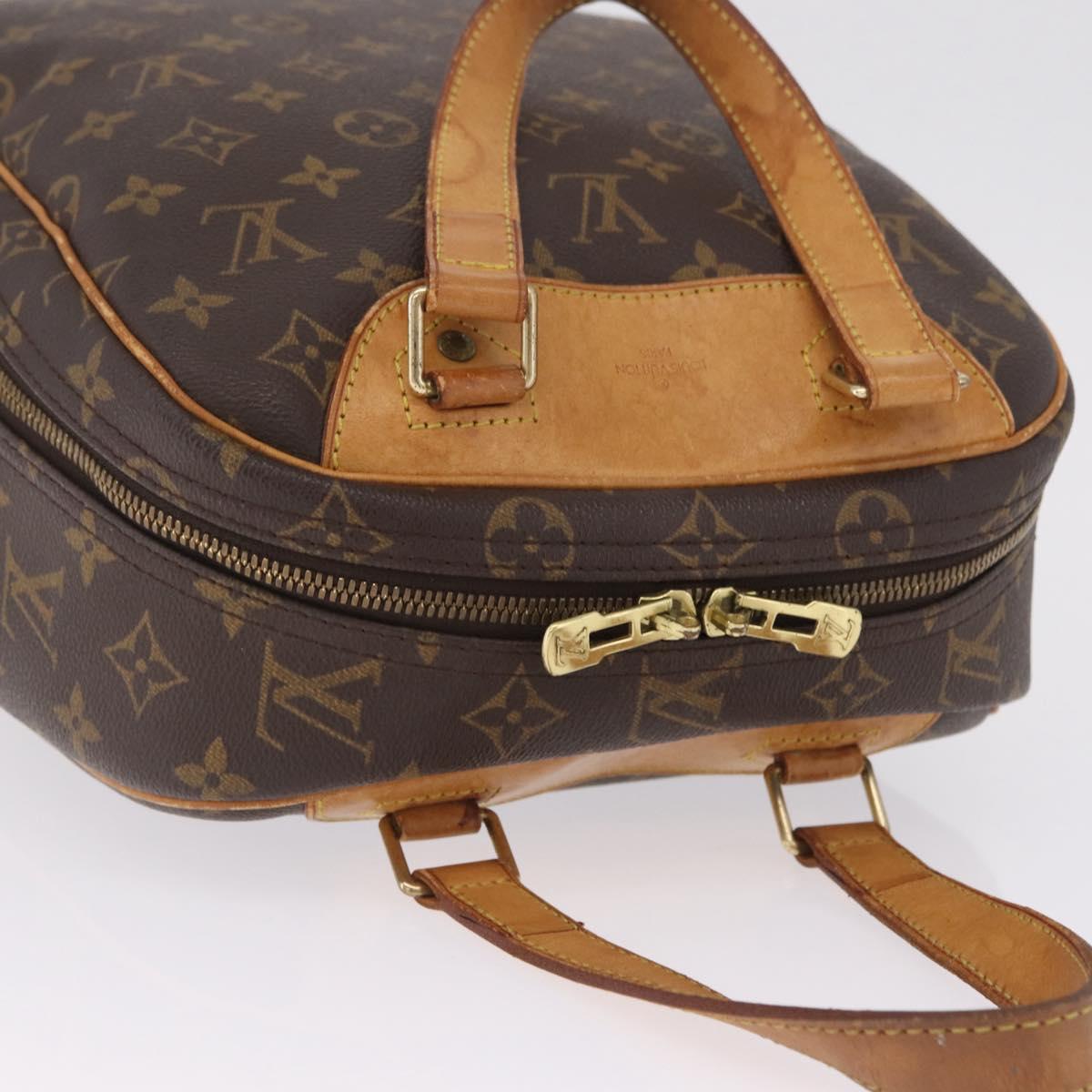 LOUIS VUITTON Monogram Excursion Hand Bag M41450 LV Auth BA16805