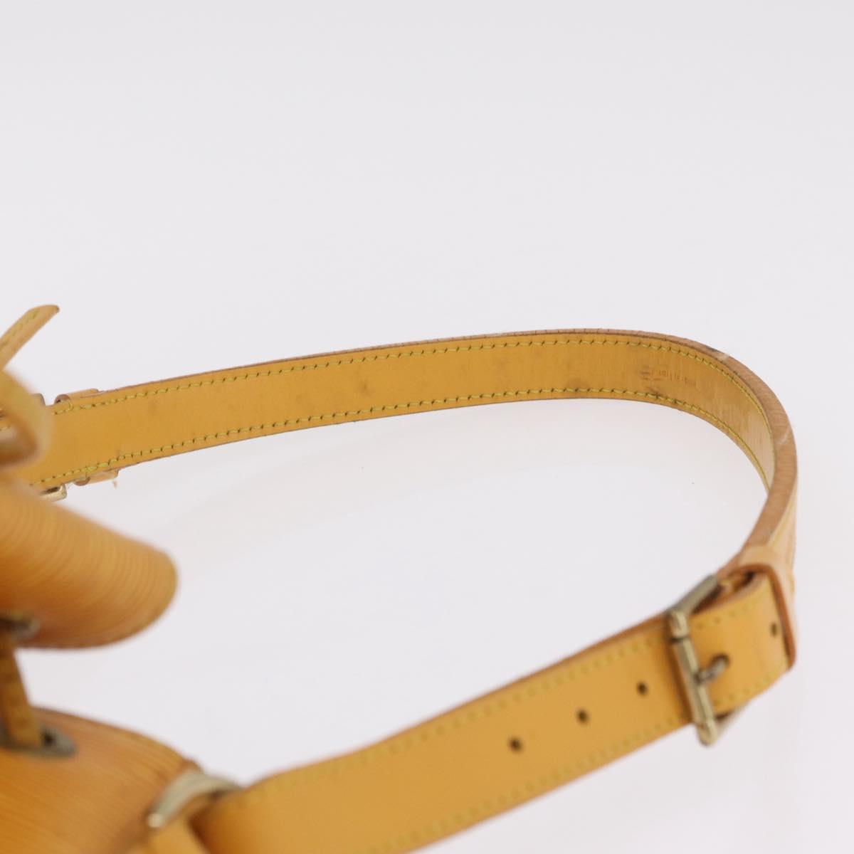 LOUIS VUITTON Epi Noe Shoulder Bag Tassili Yellow M44009 LV Auth BA16810