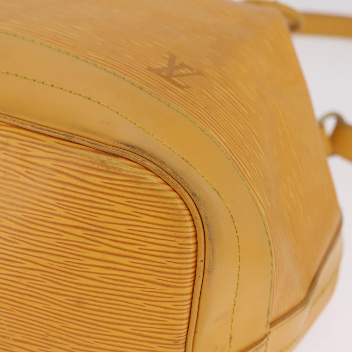 LOUIS VUITTON Epi Noe Shoulder Bag Tassili Yellow M44009 LV Auth BA16810