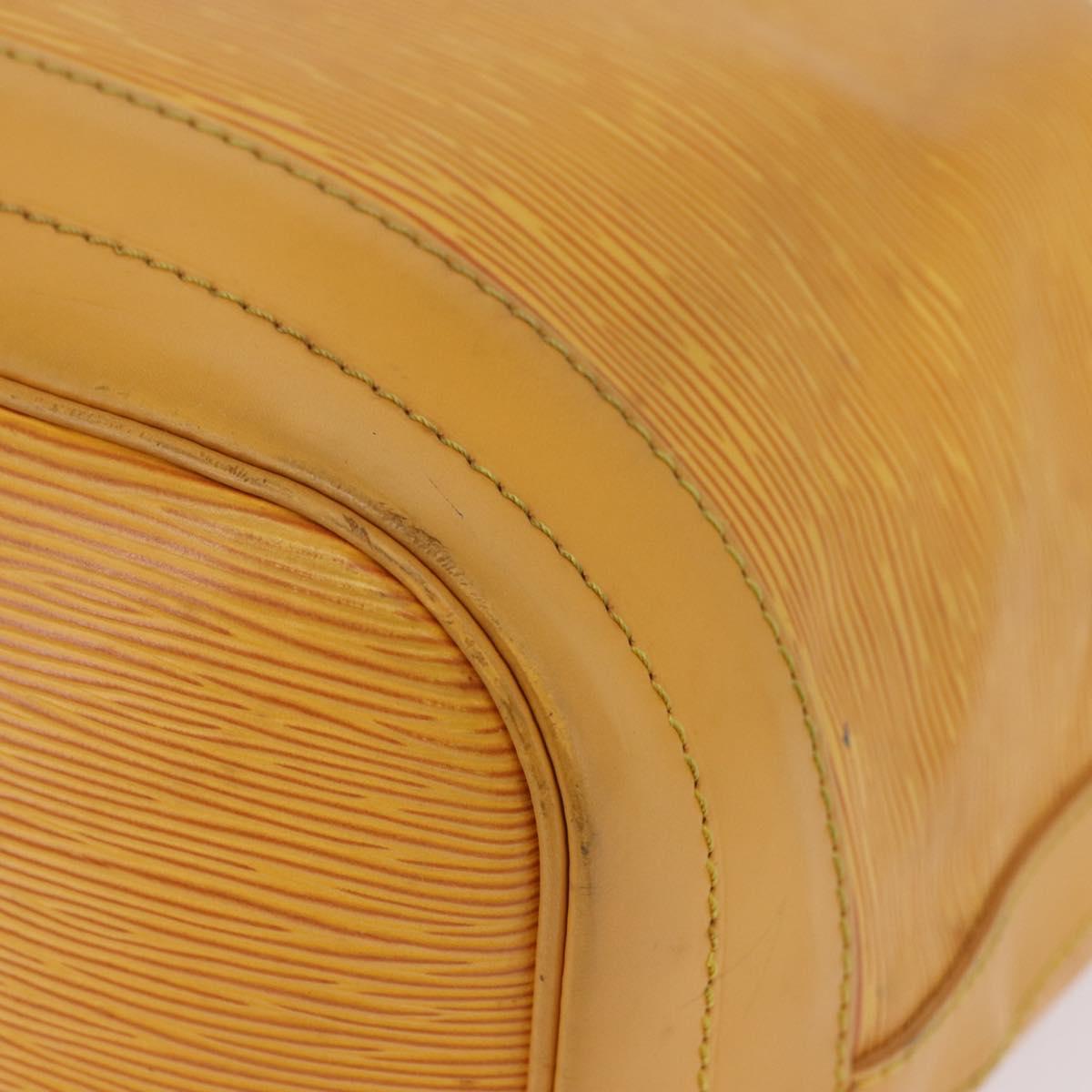 LOUIS VUITTON Epi Noe Shoulder Bag Tassili Yellow M44009 LV Auth BA16810