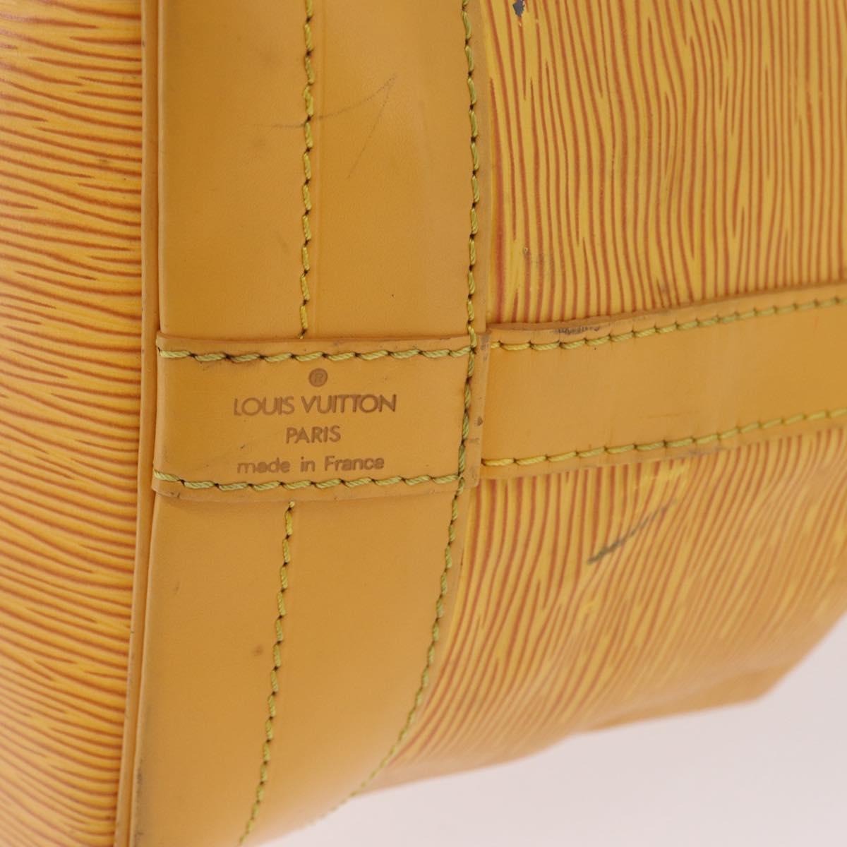 LOUIS VUITTON Epi Noe Shoulder Bag Tassili Yellow M44009 LV Auth BA16810