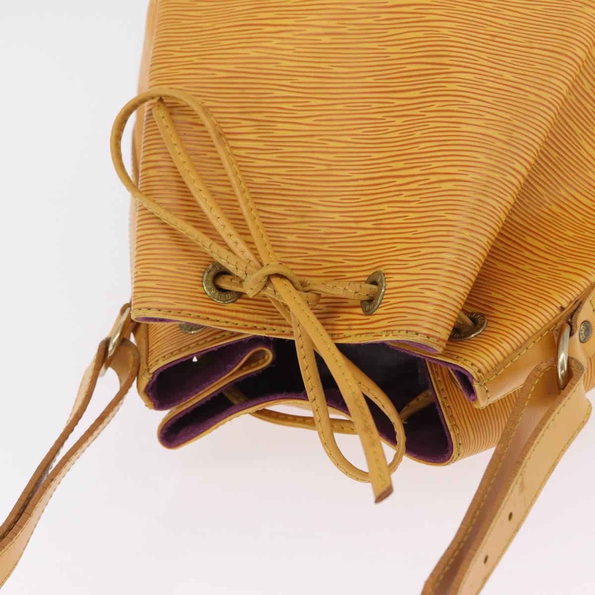 LOUIS VUITTON Epi Noe Shoulder Bag Tassili Yellow M44009 LV Auth BA16810