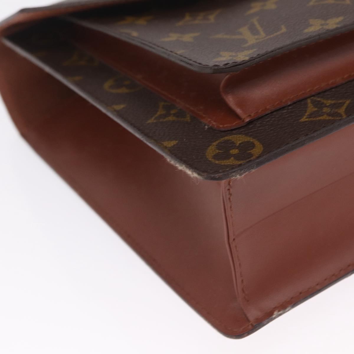 LOUIS VUITTON Monogram Monceau 28 Hand Bag 2way M51185 LV Auth BA16817A