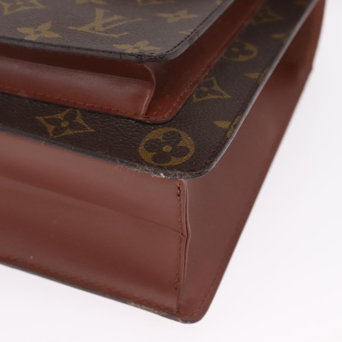 LOUIS VUITTON Monogram Monceau 28 Hand Bag 2way M51185 LV Auth BA16817A
