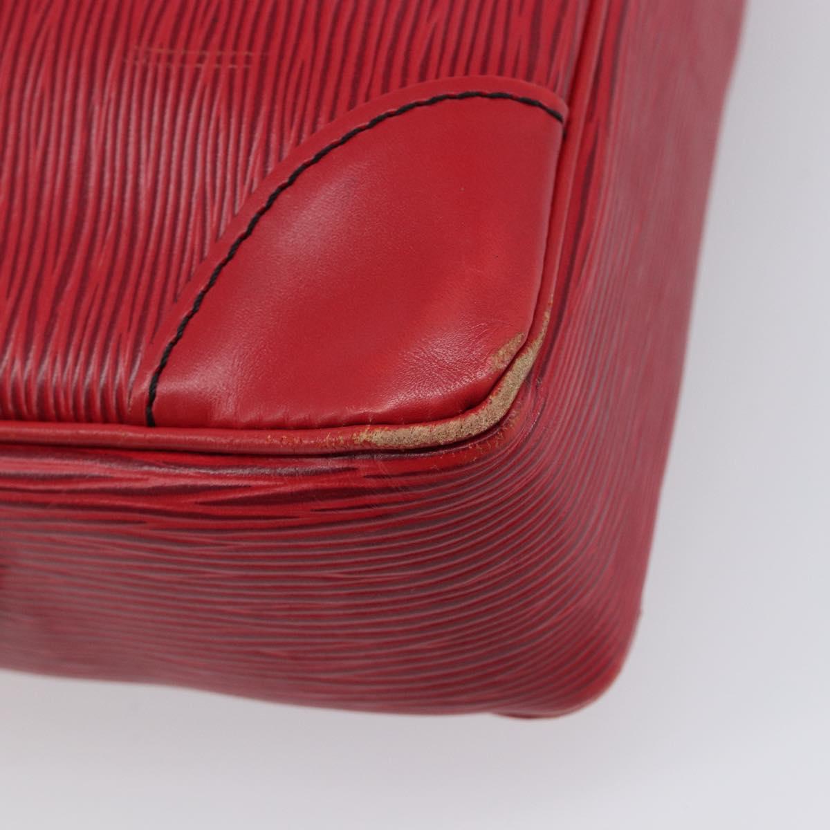 LOUIS VUITTON Epi Porte Documents Voyage Business Bag Red M54477 LV Auth BA16822