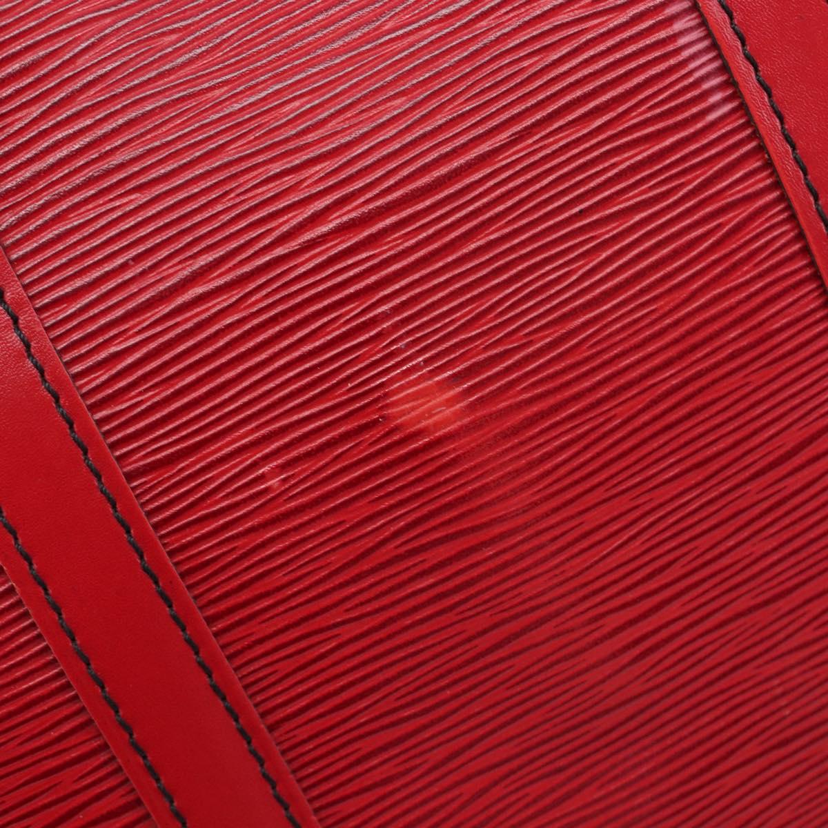 LOUIS VUITTON Epi Porte Documents Voyage Business Bag Red M54477 LV Auth BA16822