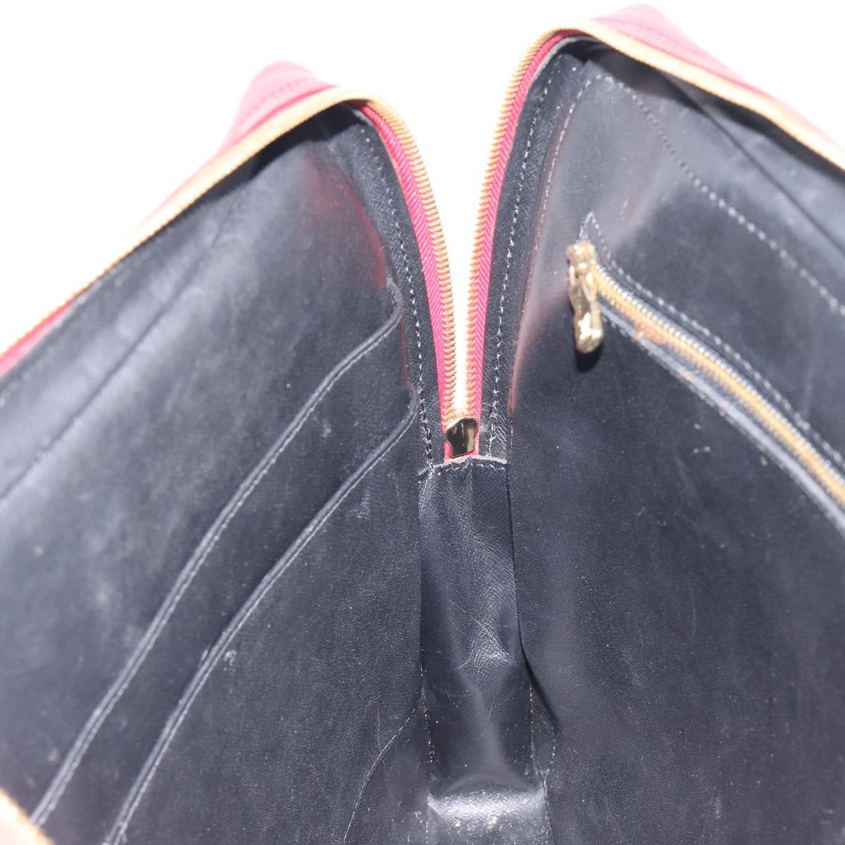 LOUIS VUITTON Epi Porte Documents Voyage Business Bag Red M54477 LV Auth BA16822