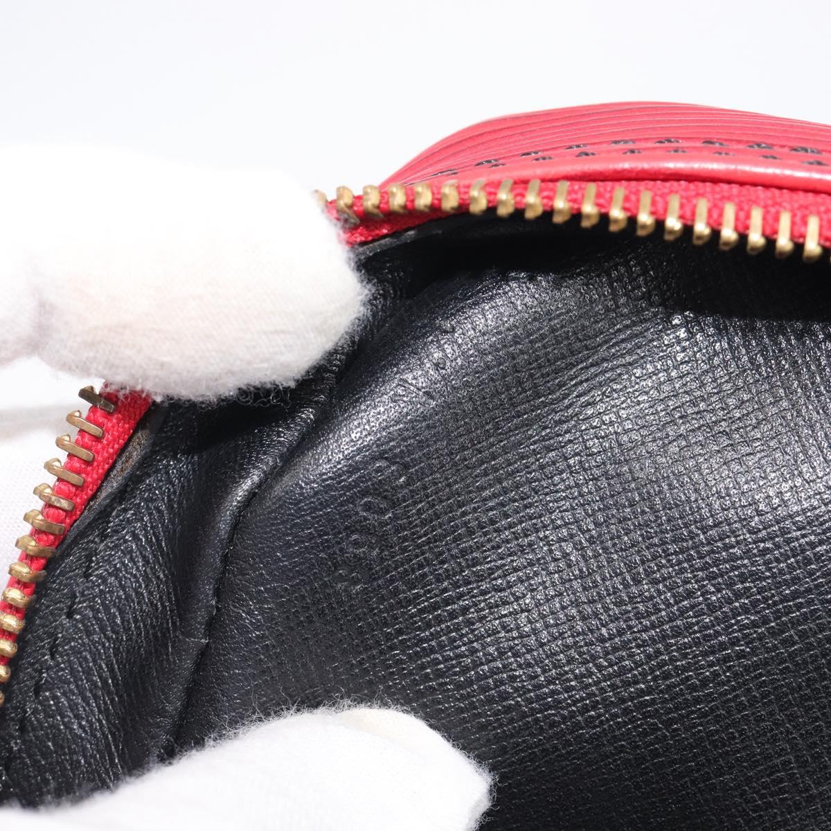 LOUIS VUITTON Epi Porte Documents Voyage Business Bag Red M54477 LV Auth BA16822