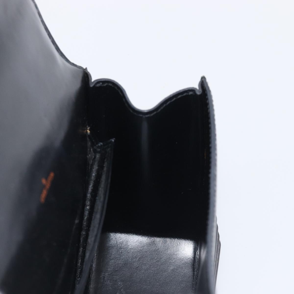LOUIS VUITTON Epi Tilsitt Hand Bag Black M52482 LV Auth BA16823
