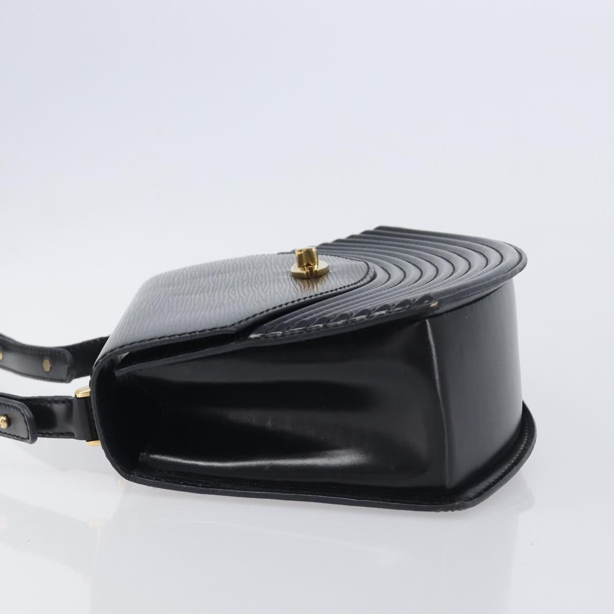 LOUIS VUITTON Epi Tilsitt Hand Bag Black M52482 LV Auth BA16823