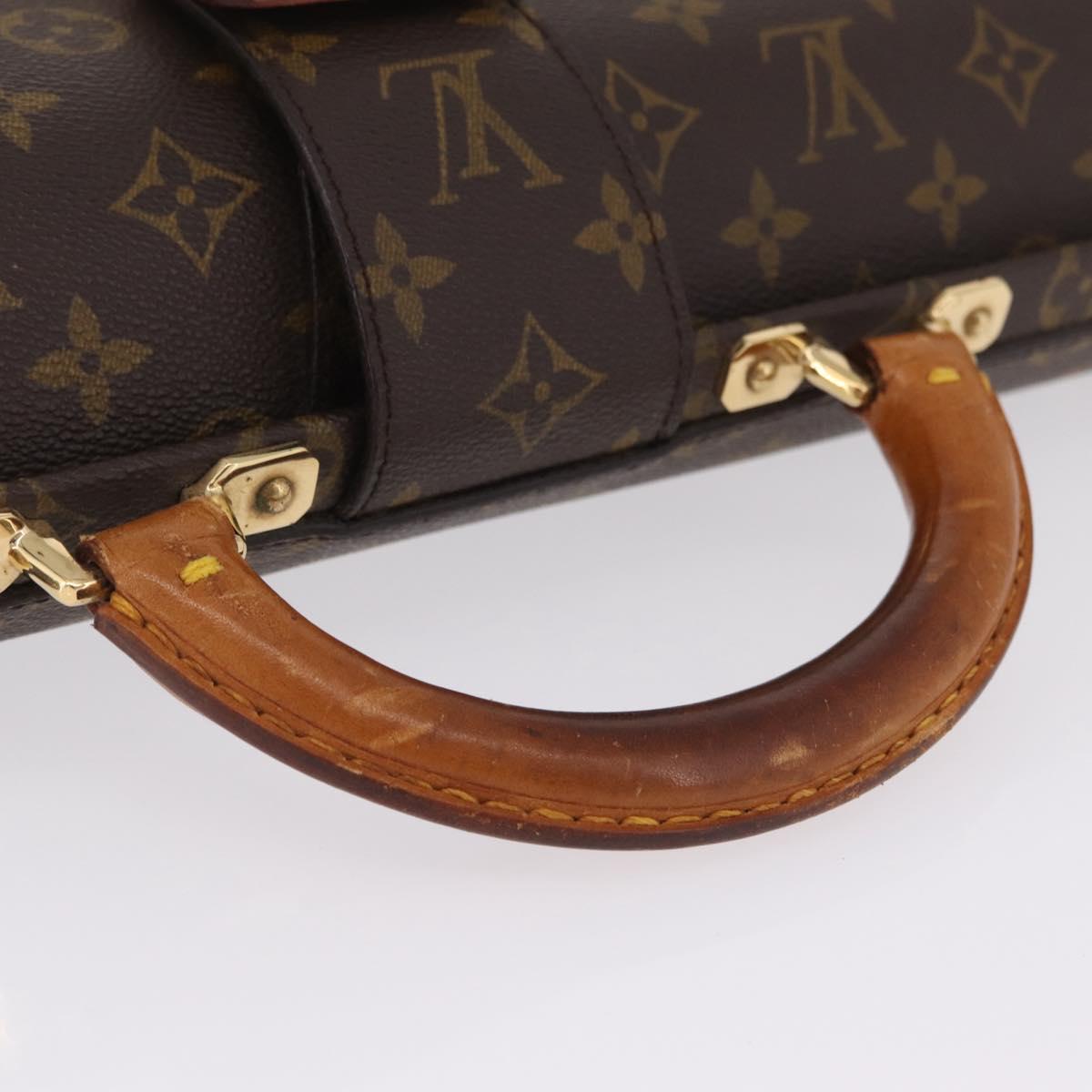 LOUIS VUITTON Monogram Serviette Fermoir Business Bag M53305 LV Auth BA16824