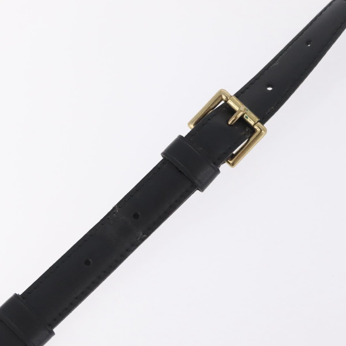 LOUIS VUITTON Epi Saint Cloud GM Shoulder Bag Black M52192 LV Auth BA16825A