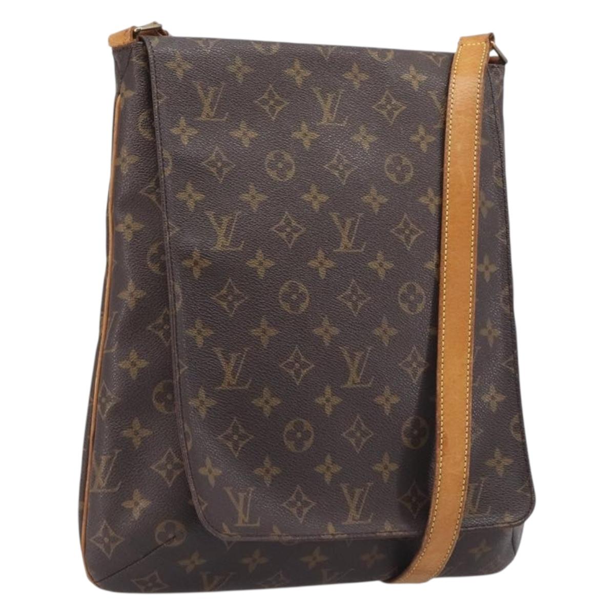 LOUIS VUITTON Monogram Musette Shoulder Bag M51256 LV Auth BA16826