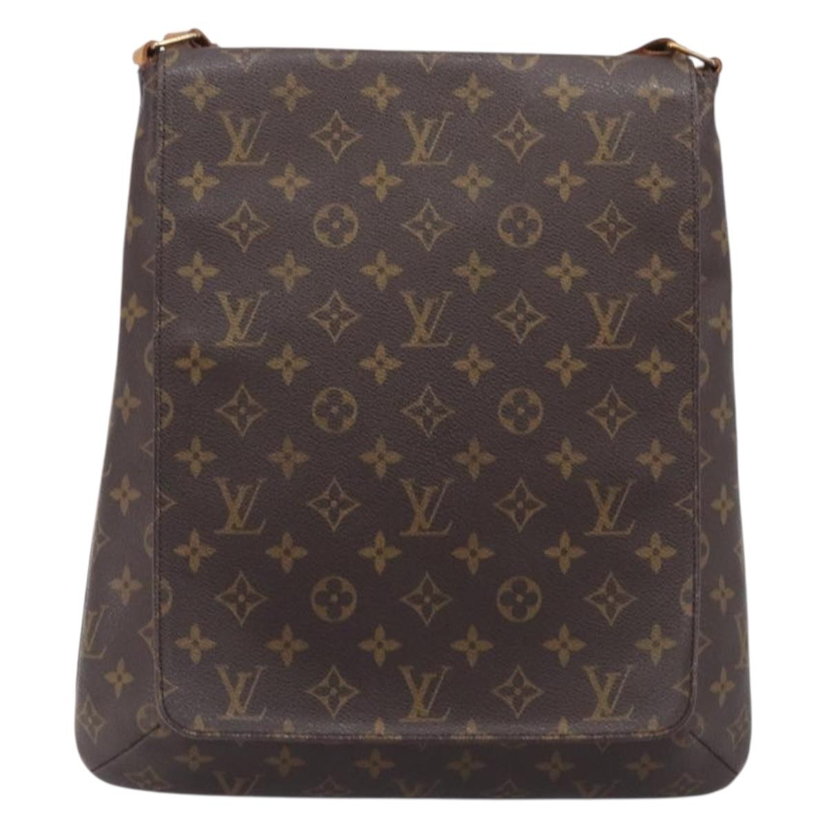 LOUIS VUITTON Monogram Musette Shoulder Bag M51256 LV Auth BA16826
